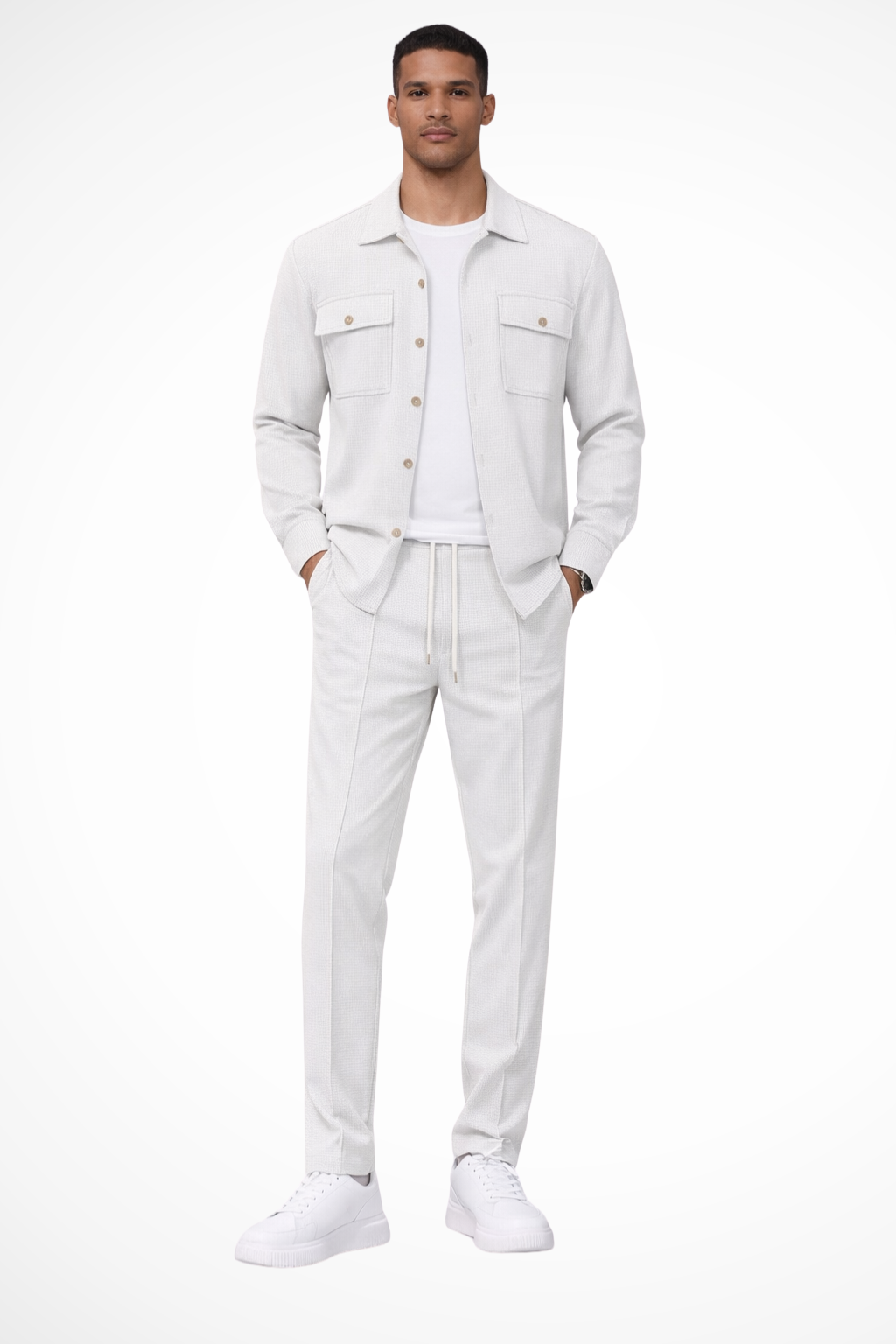 Knox | Men's Classic Overshirt Two Piece Set