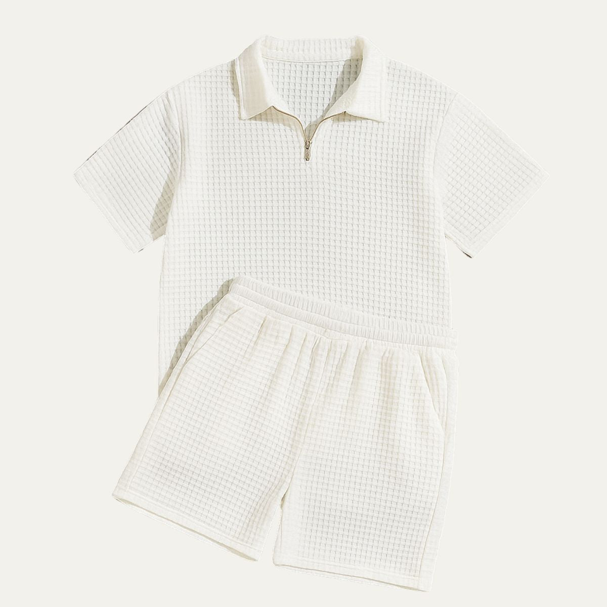 Dalton | Men's Classic Waffle Knit Two Piece Set