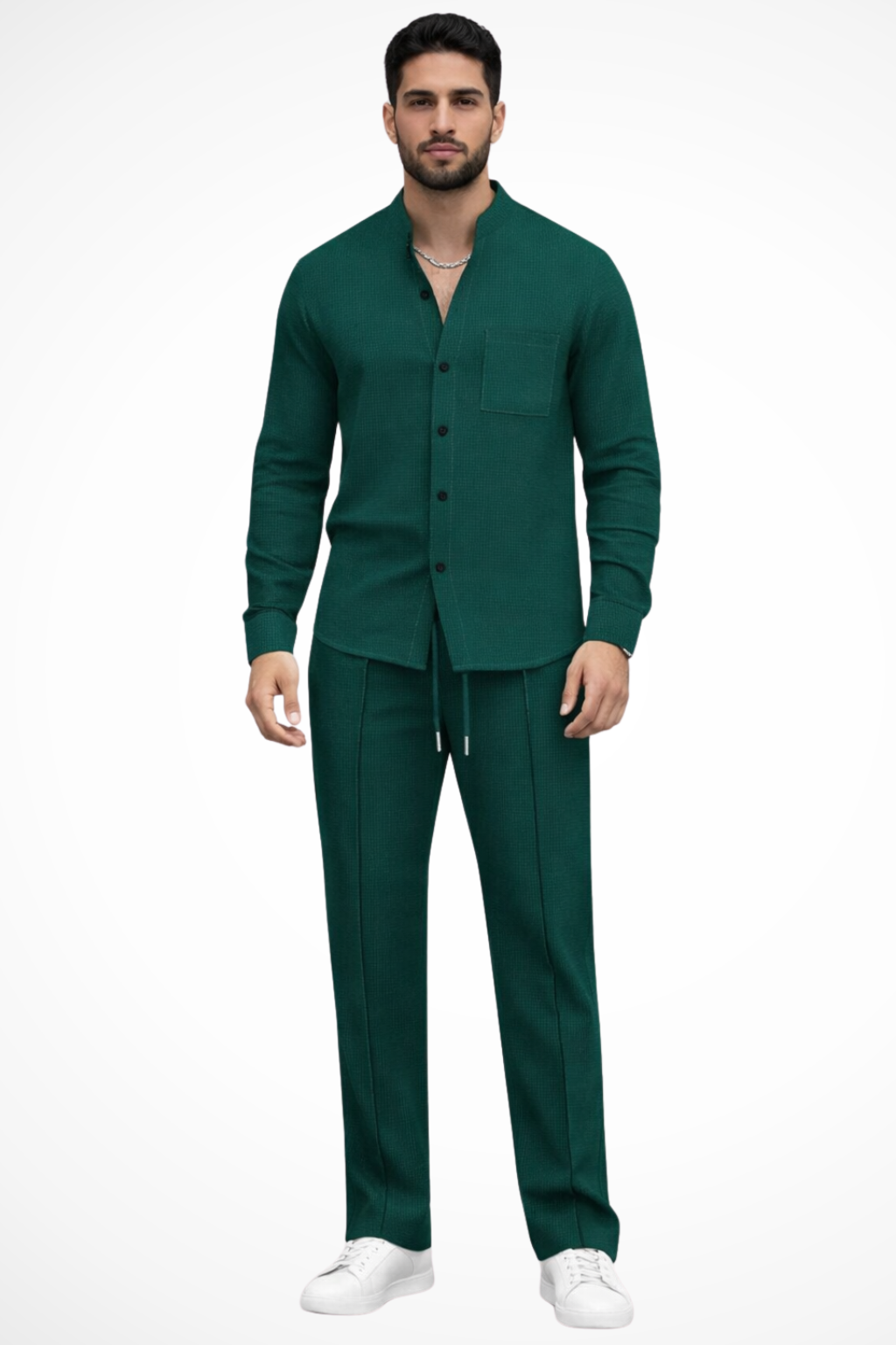 Dashiell | Men's Textured Two Piece Set