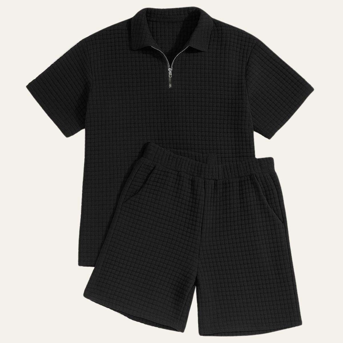 Dalton | Men's Classic Waffle Knit Two Piece Set