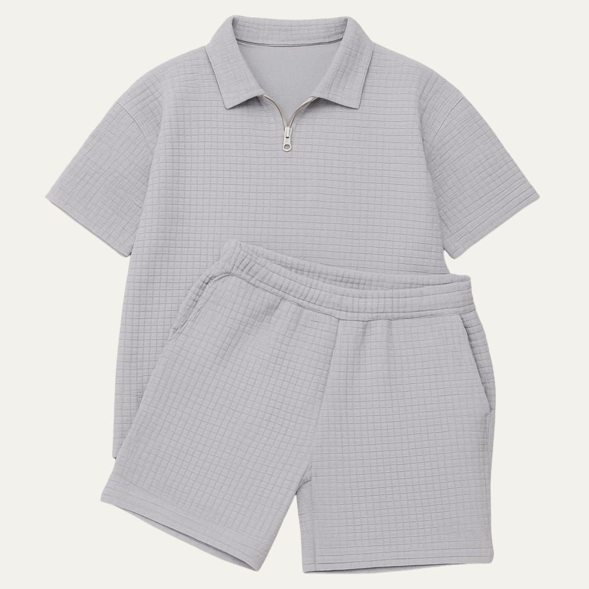 Dalton | Men's Classic Waffle Knit Two Piece Set