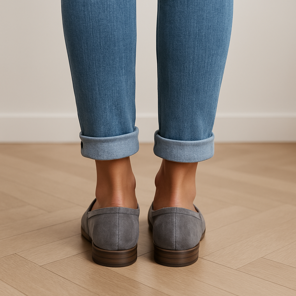 Viviana | Elegant Suede Penny Loafers