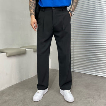 Beckham | Men's Classic Wide Leg Chinos