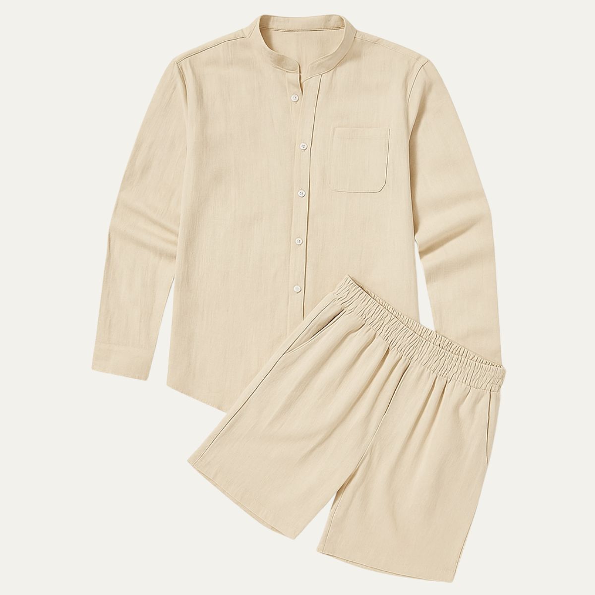 Theron | Men's Classic Linen Two Piece Set