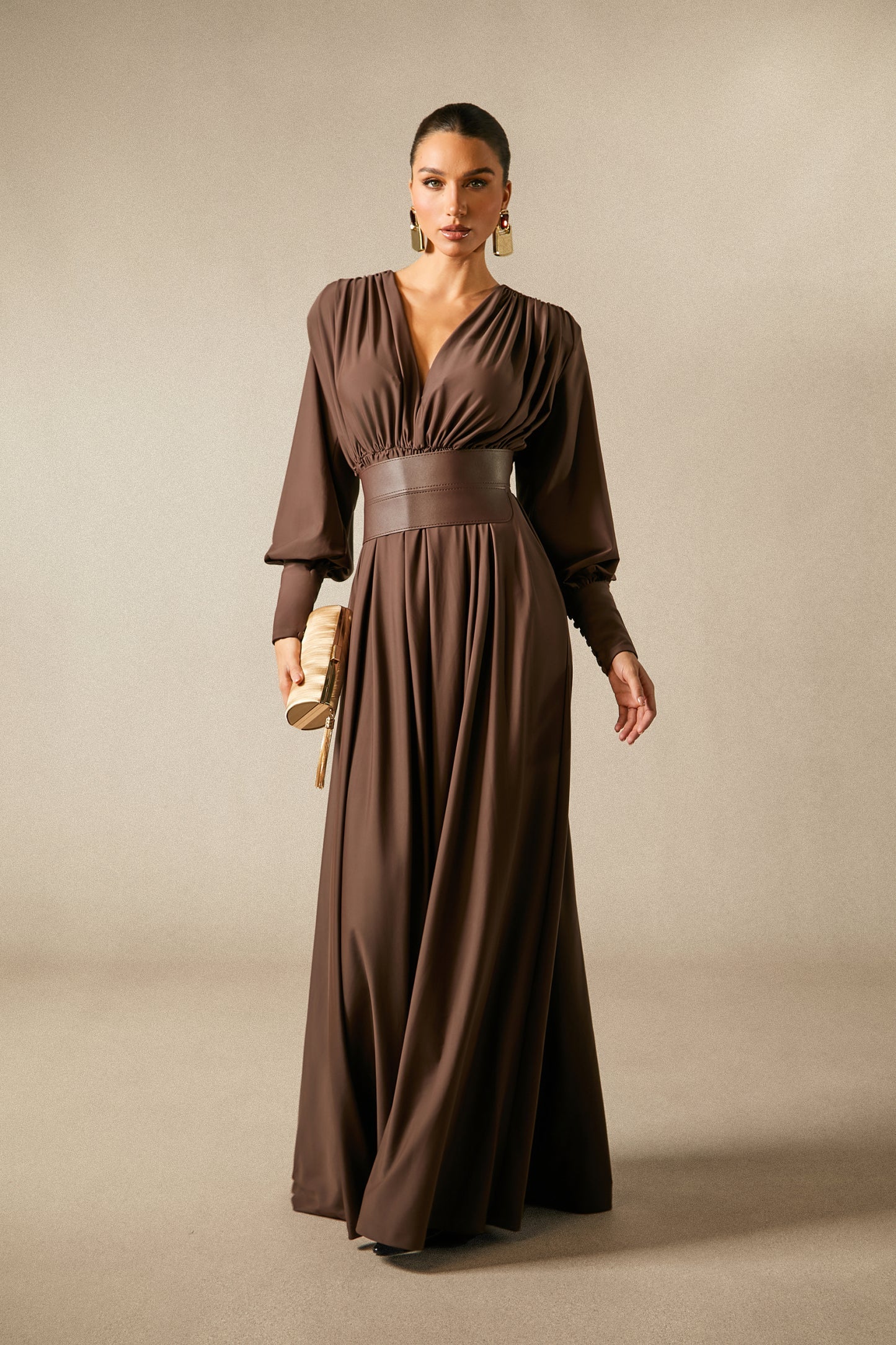 Serenella | Elegant Wrap Maxi Dress