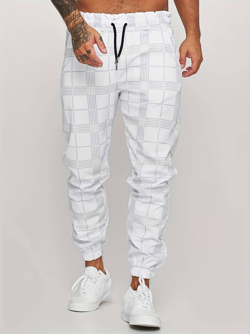 Knox | Men's Classic Plaid Jogger Pants
