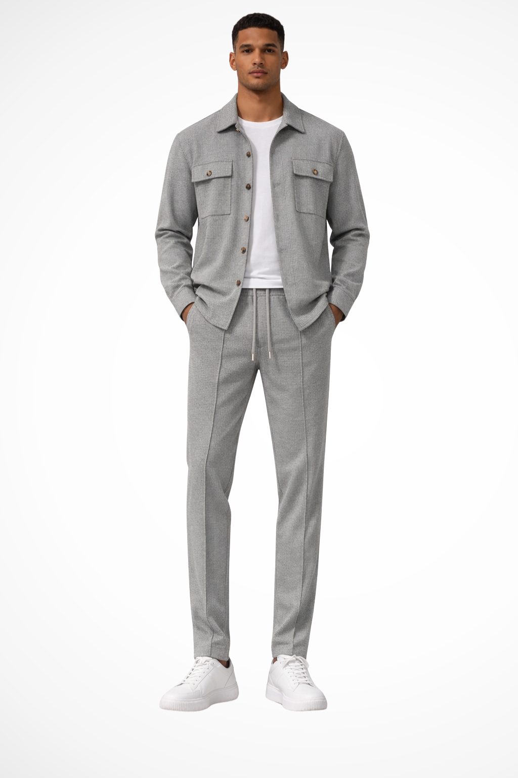Knox | Men's Classic Overshirt Two Piece Set