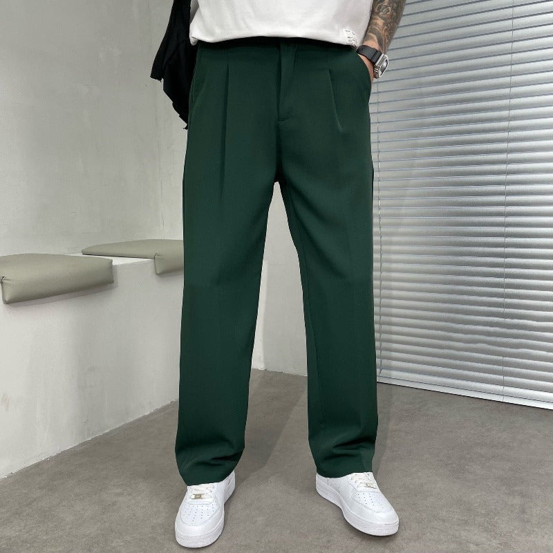 Beckham | Men's Classic Wide Leg Chinos