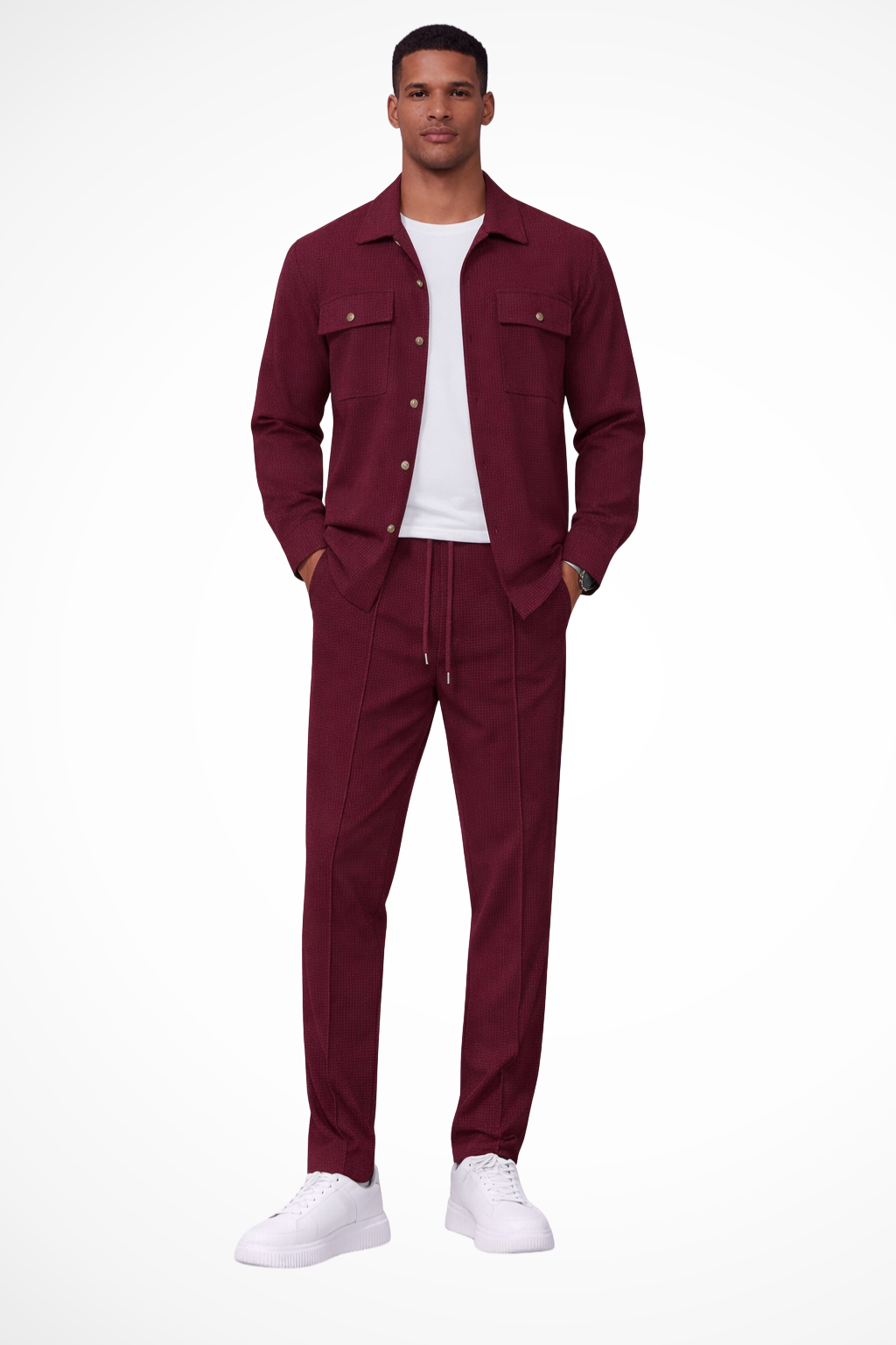 Knox | Men's Classic Overshirt Two Piece Set