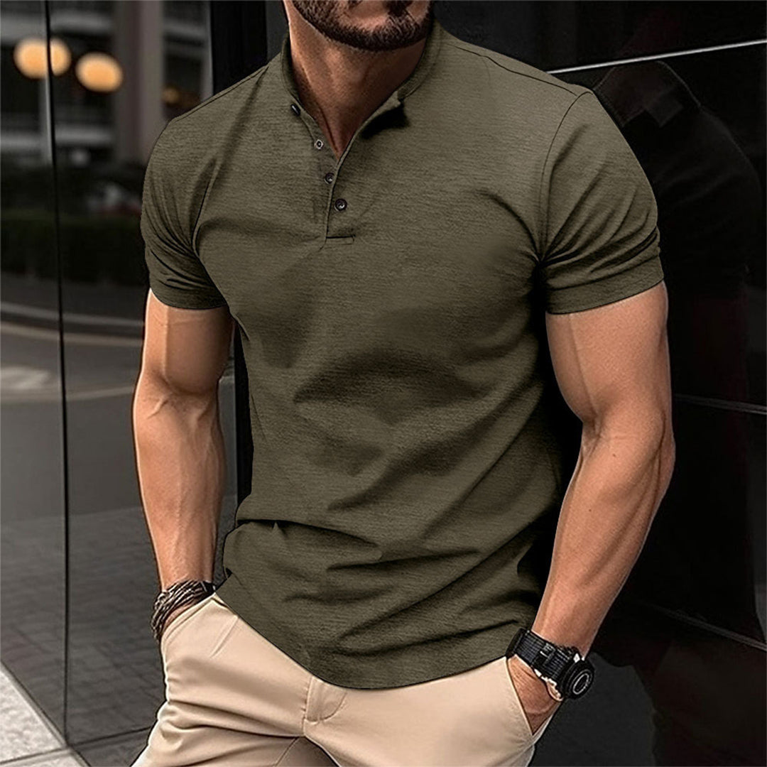 Kieran | Men's Classic Fitted Polo Tees