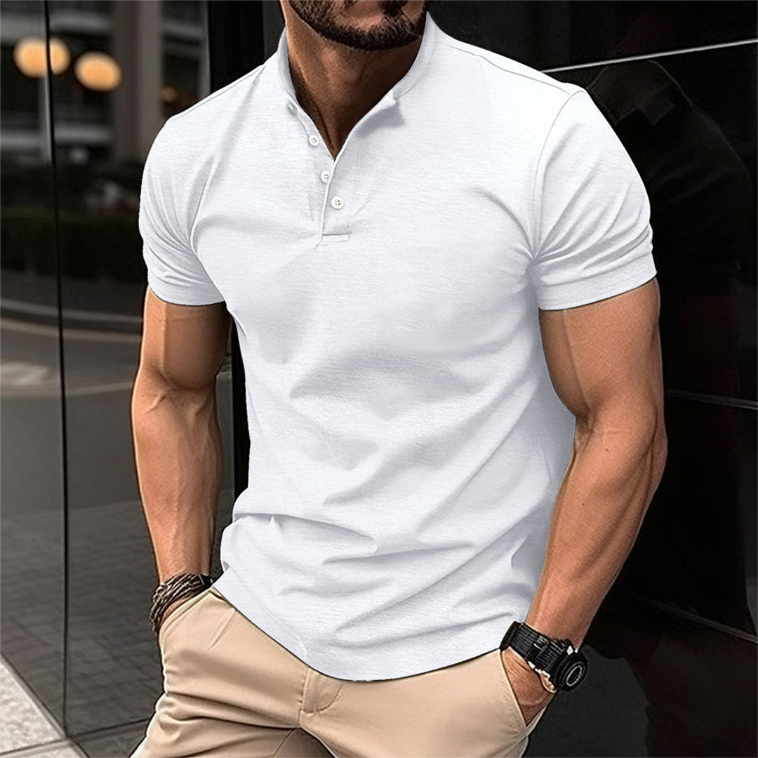 Kieran | Men's Classic Fitted Polo Tees