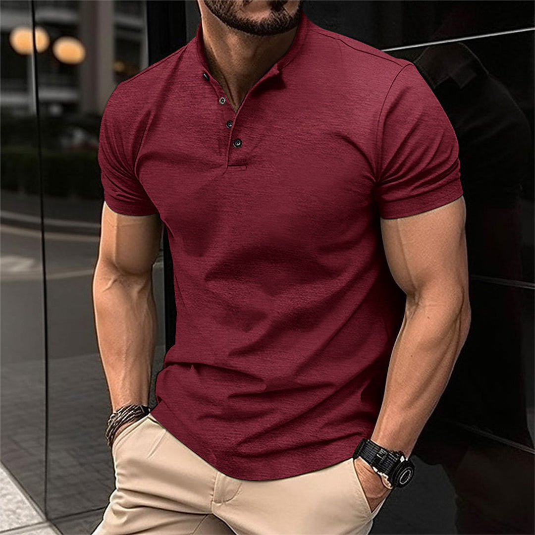 Kieran | Men's Classic Fitted Polo Tees