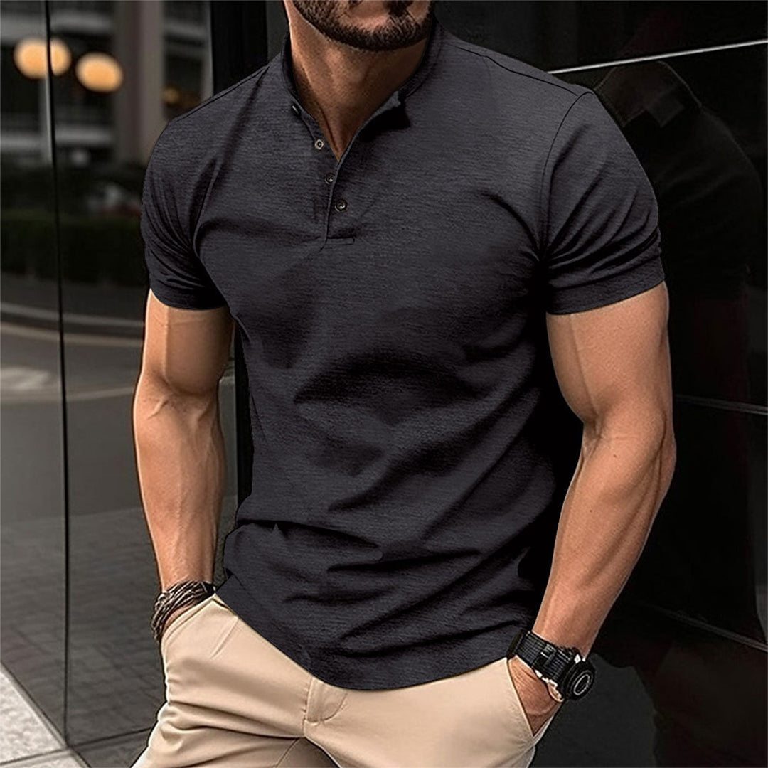 Kieran | Men's Classic Fitted Polo Tees