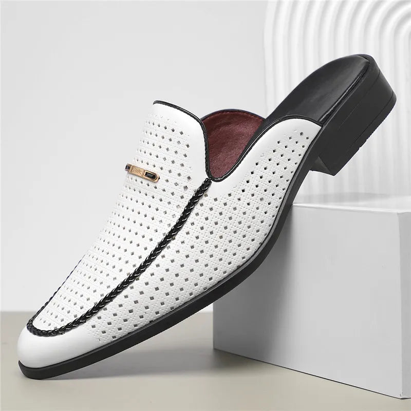 Darius | Men's Classic Perforated Penny Loafers