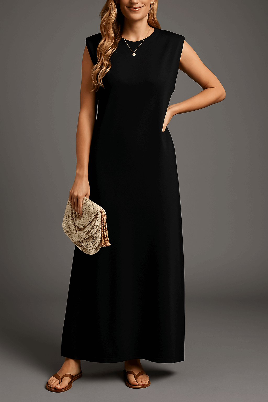 Cordelia | Elegant Sleeveless Maxi Dress