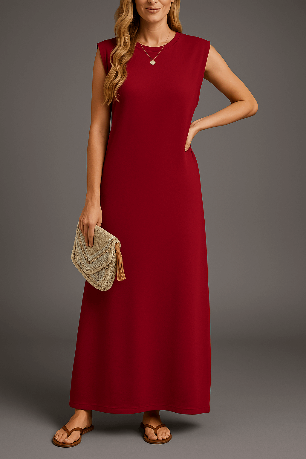 Cordelia | Elegant Sleeveless Maxi Dress