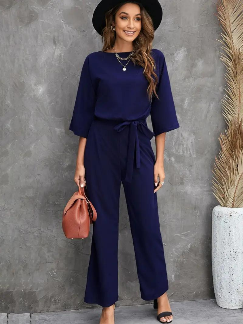 Bianca | Elegant Wide Leg Two Piece Set
