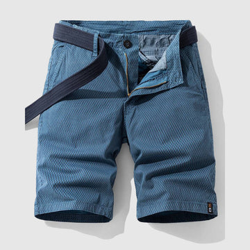 Rhett | Men's Classic Textured Weave Cargo Shorts