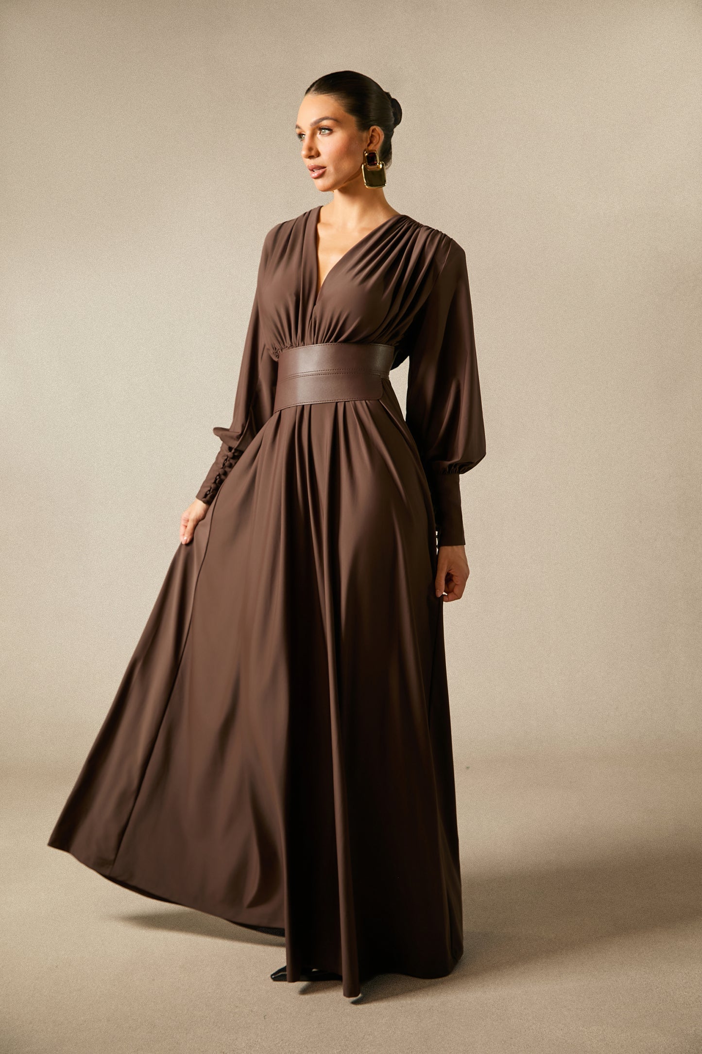 Serenella | Elegant Wrap Maxi Dress