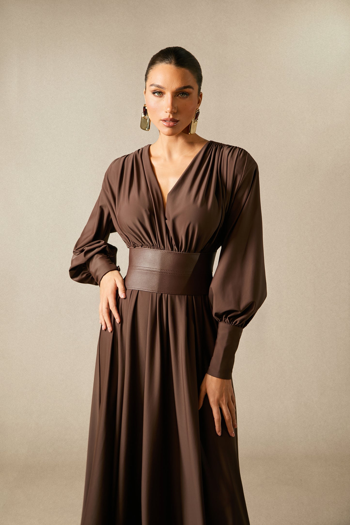 Serenella | Elegant Wrap Maxi Dress