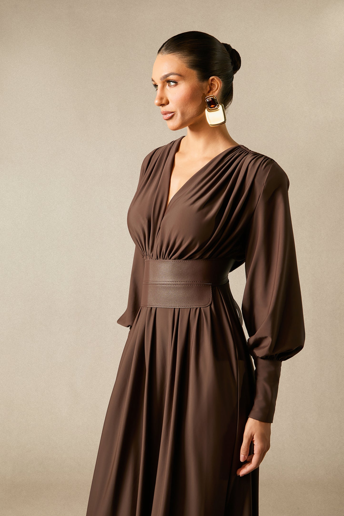 Serenella | Elegant Wrap Maxi Dress