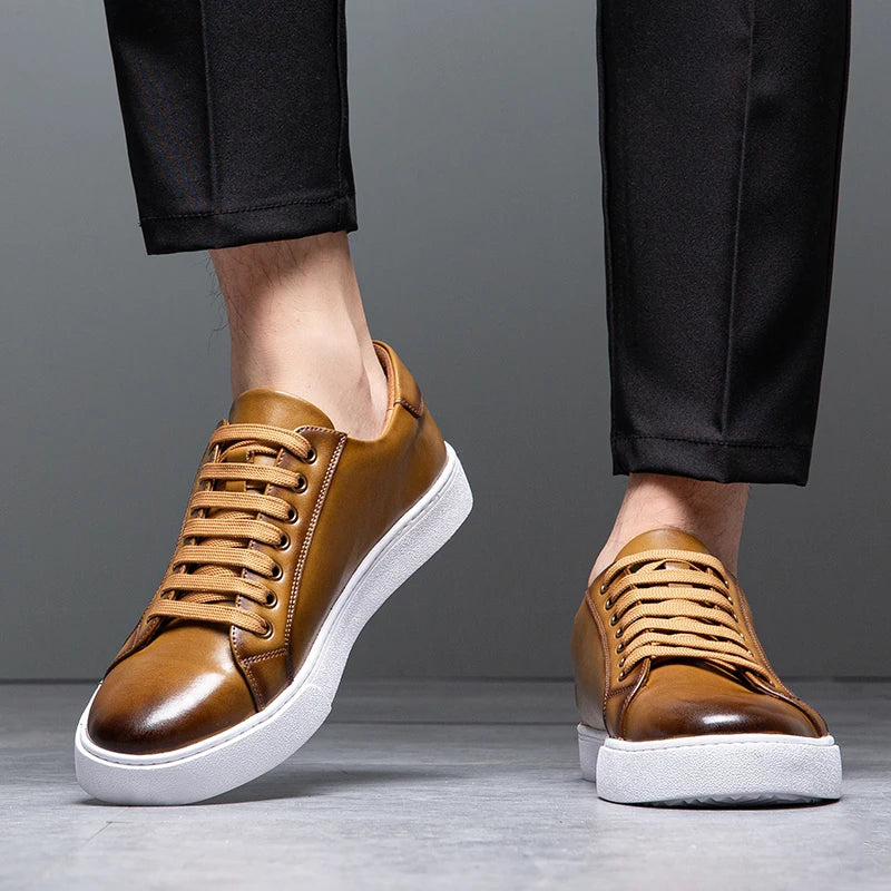 Crew | Men's Classic Leather Sneakers