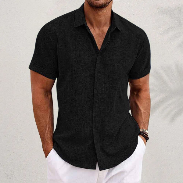 Beckham | Men's Casual Linen Button Down Shirt