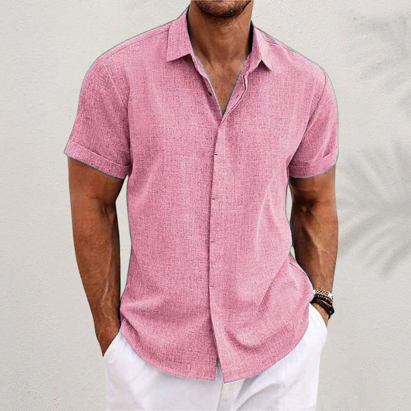 Beckham | Men's Casual Linen Button Down Shirt