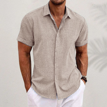 Beckham | Men's Casual Linen Button Down Shirt