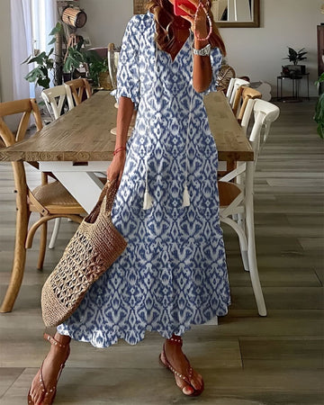 Seraphel | Romantic Floral Maxi Dress