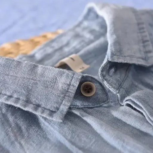 Kai | Men's Casual Linen Button Down Shirt