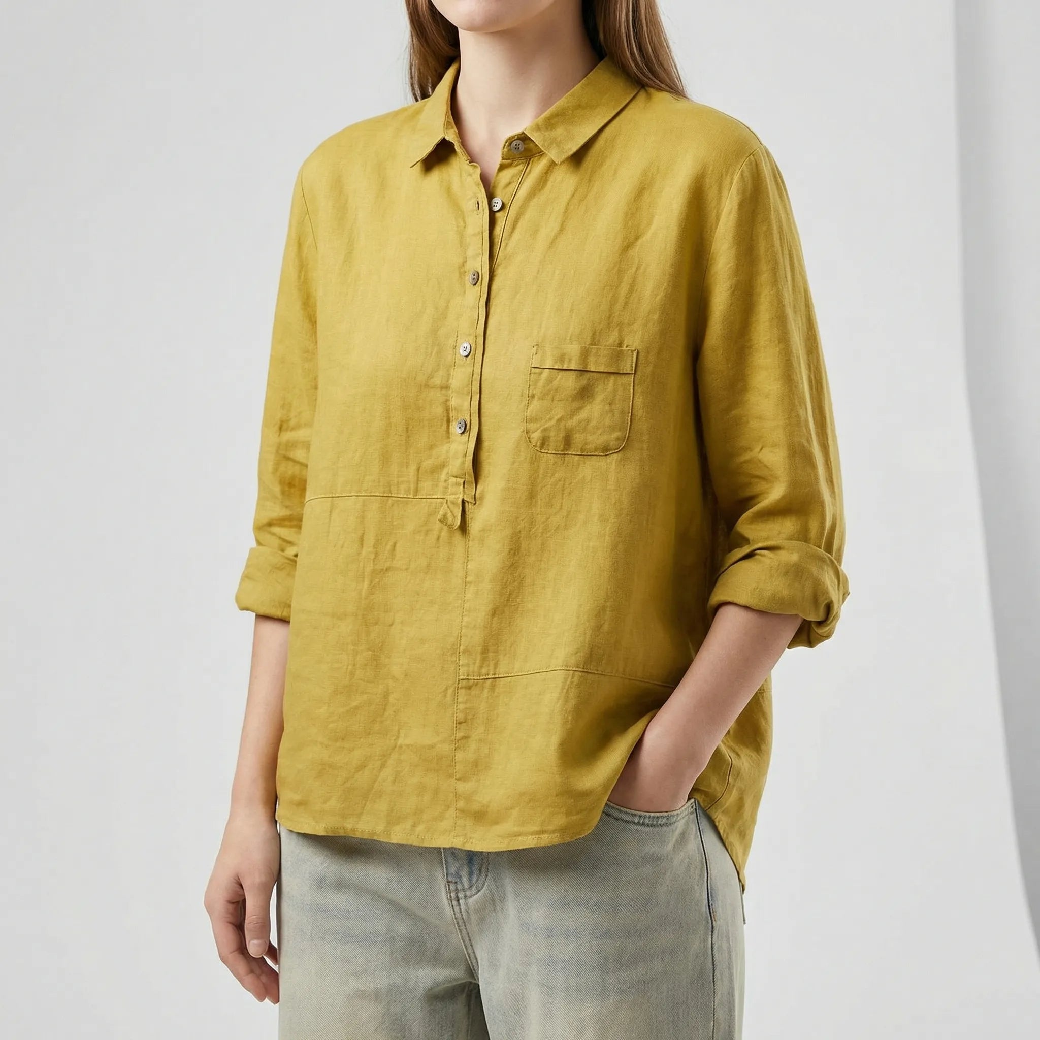 Delphine | Effortless Women's Tunic Shirt