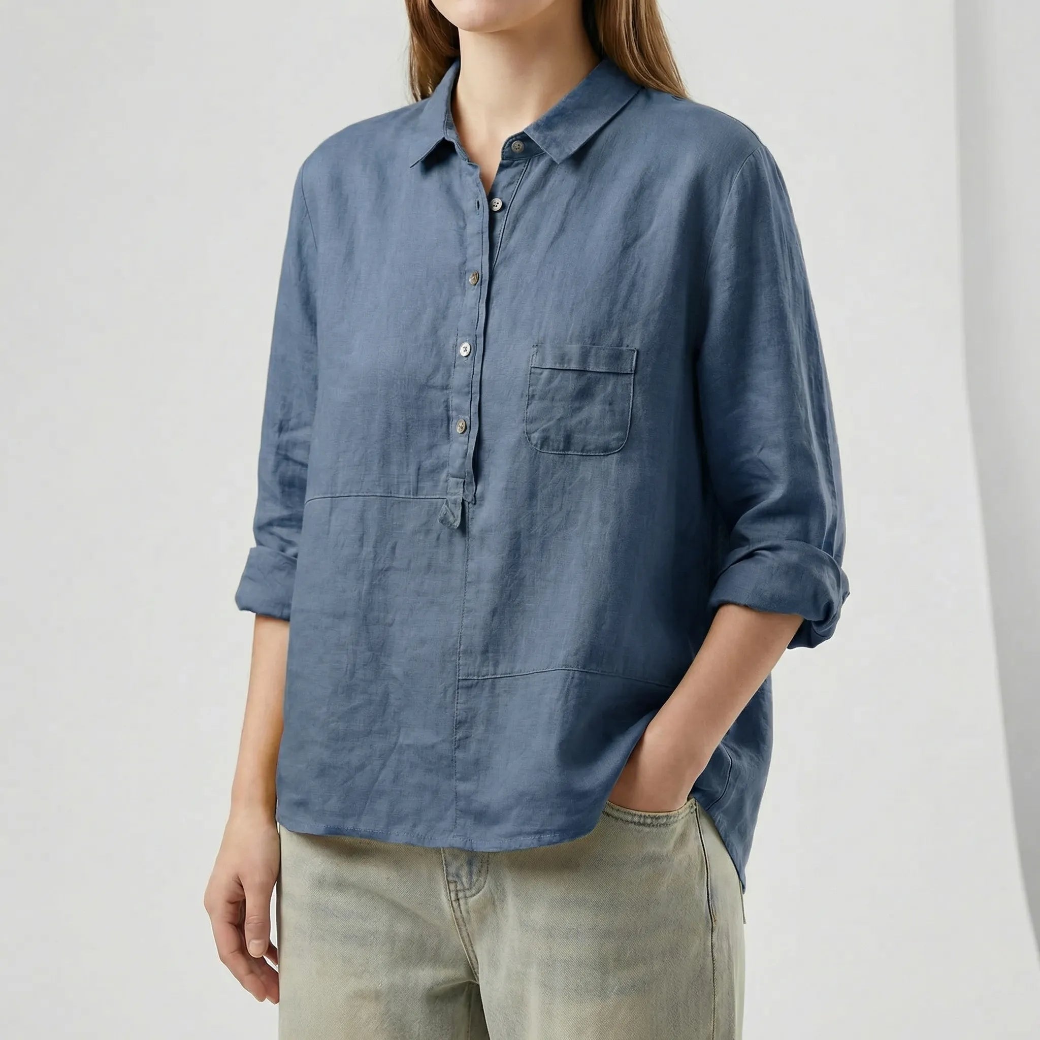 Delphine | Effortless Women's Tunic Shirt