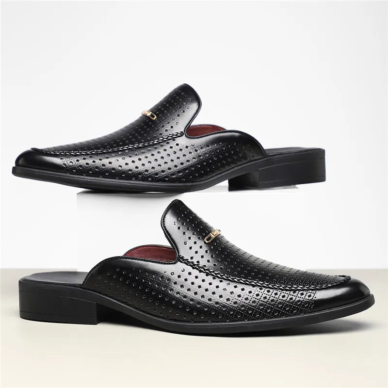 Darius | Men's Classic Perforated Penny Loafers