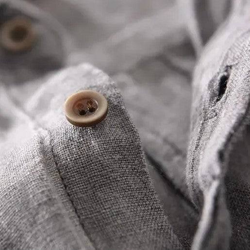 Kai | Men's Casual Linen Button Down Shirt