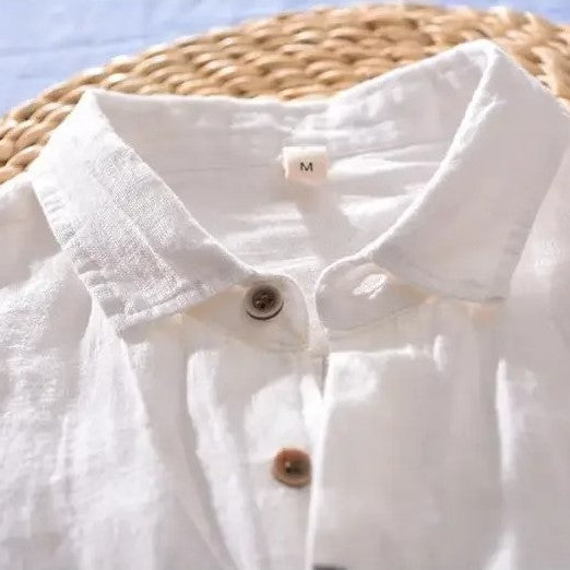 Kai | Men's Casual Linen Button Down Shirt