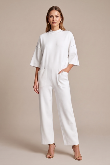 Zarienne | Sophisticated Oversized Wide Leg Jumpsuit