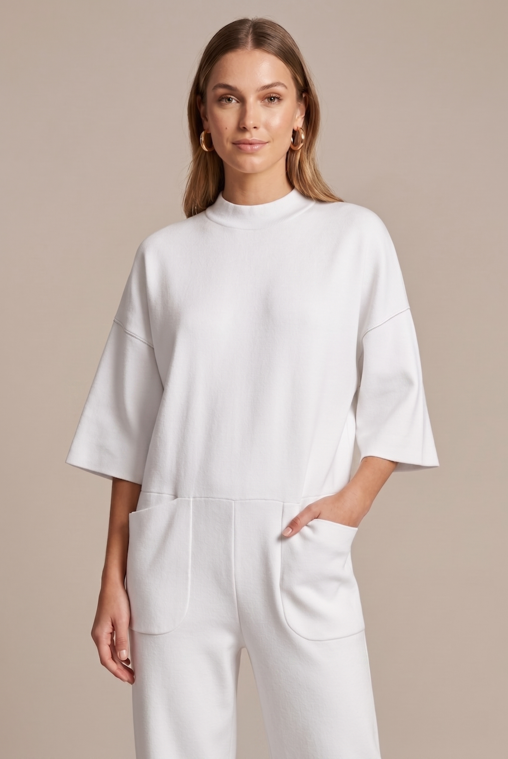 Zarienne | Sophisticated Oversized Wide Leg Jumpsuit