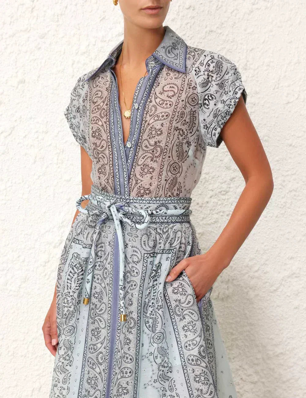 Celeste | Elegant Paisley Two Piece Set