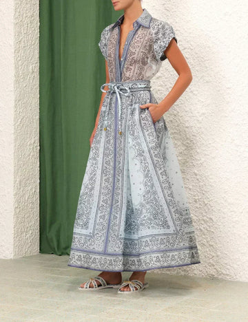 Celeste | Elegant Paisley Two Piece Set