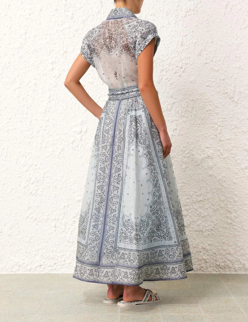 Celeste | Elegant Paisley Two Piece Set