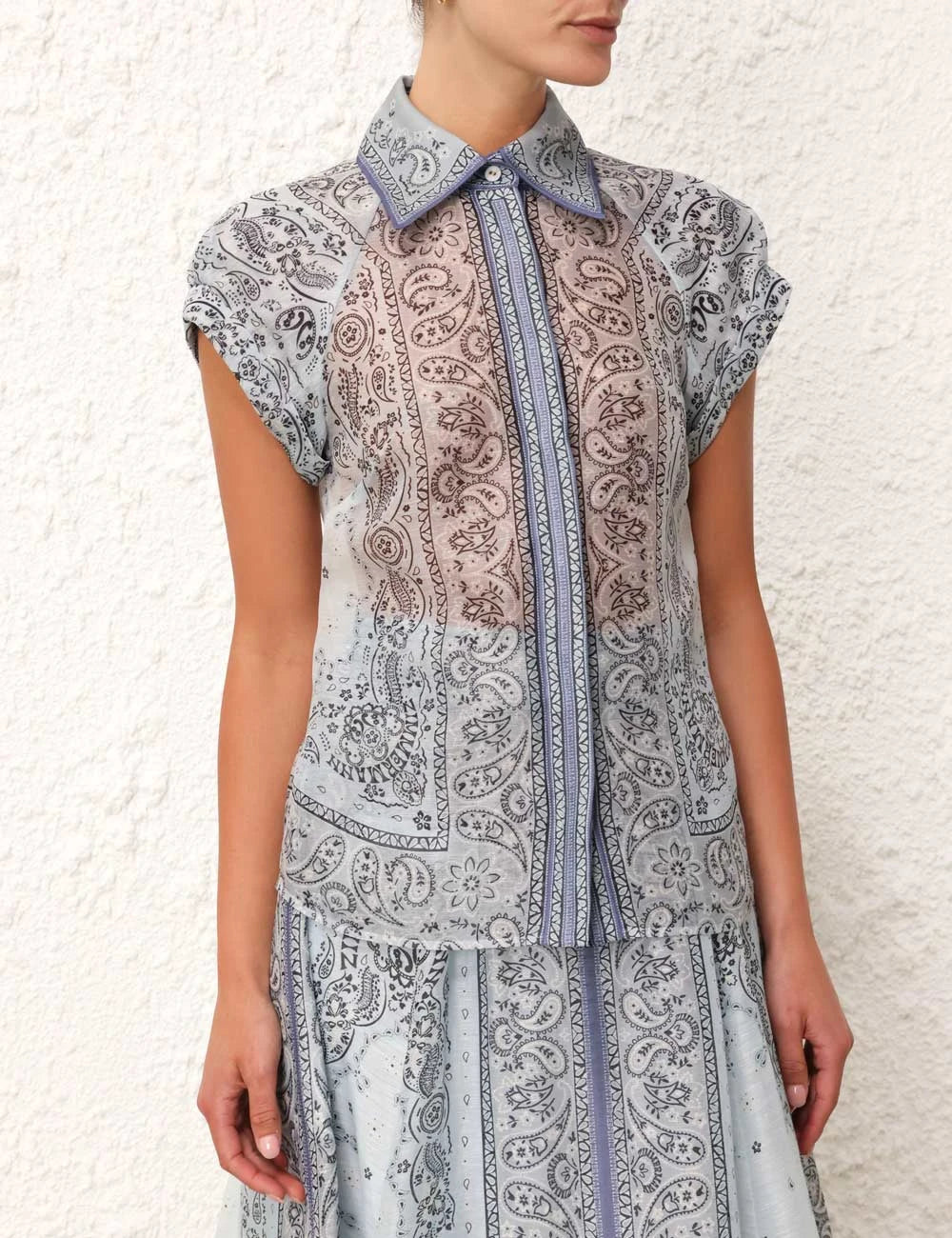 Celeste | Elegant Paisley Two Piece Set
