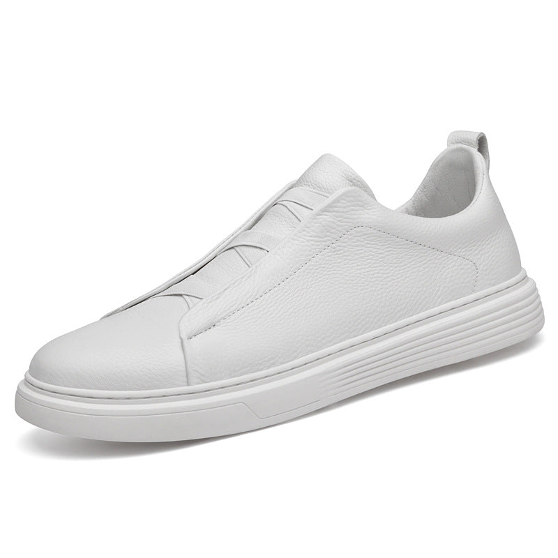 Marcus | Men's Casual Leather Slip-On Sneakers
