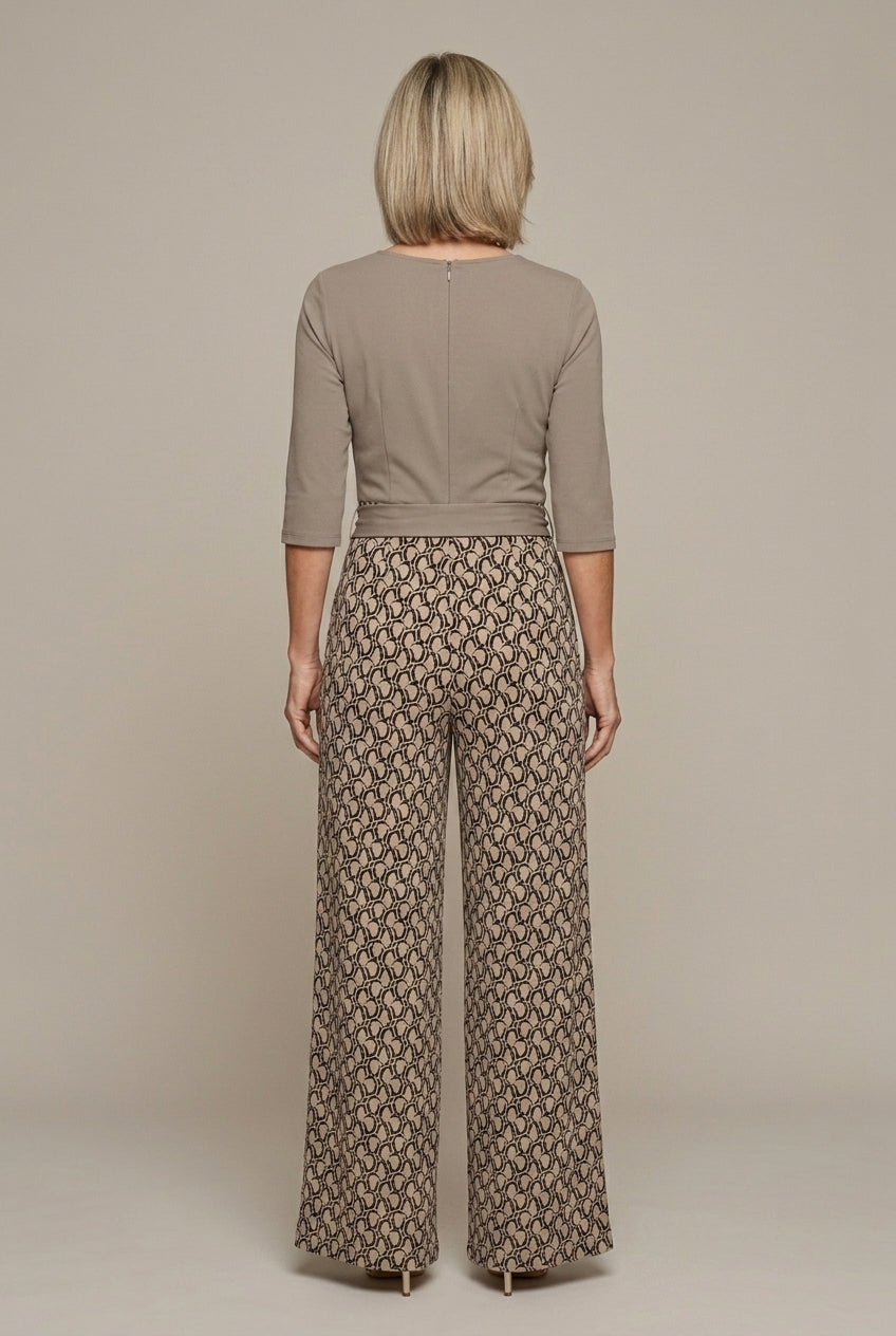 Carmina | Elegant Wrap Top Two Piece Set