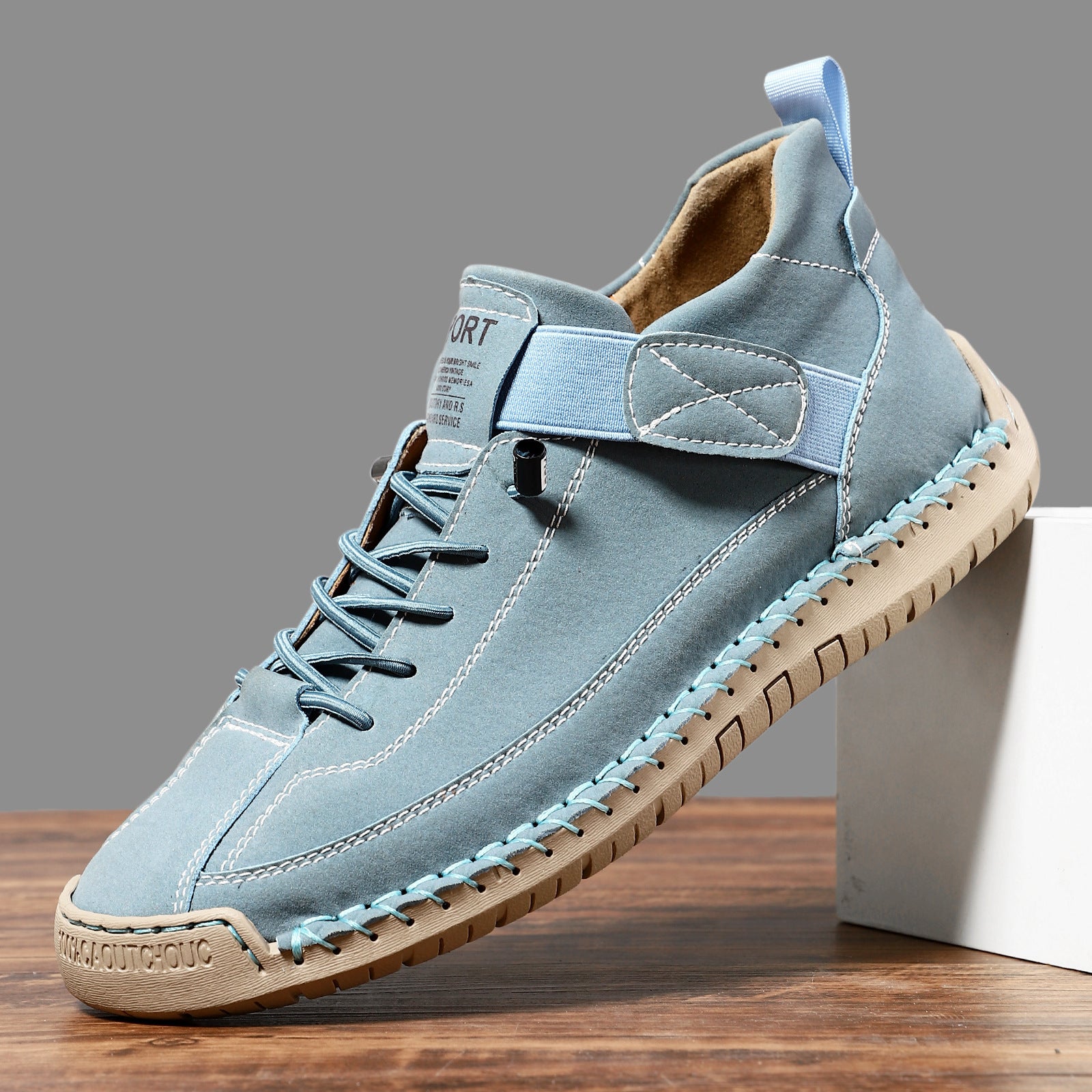 Briella | Casual Leather Lace-Up Sneakers