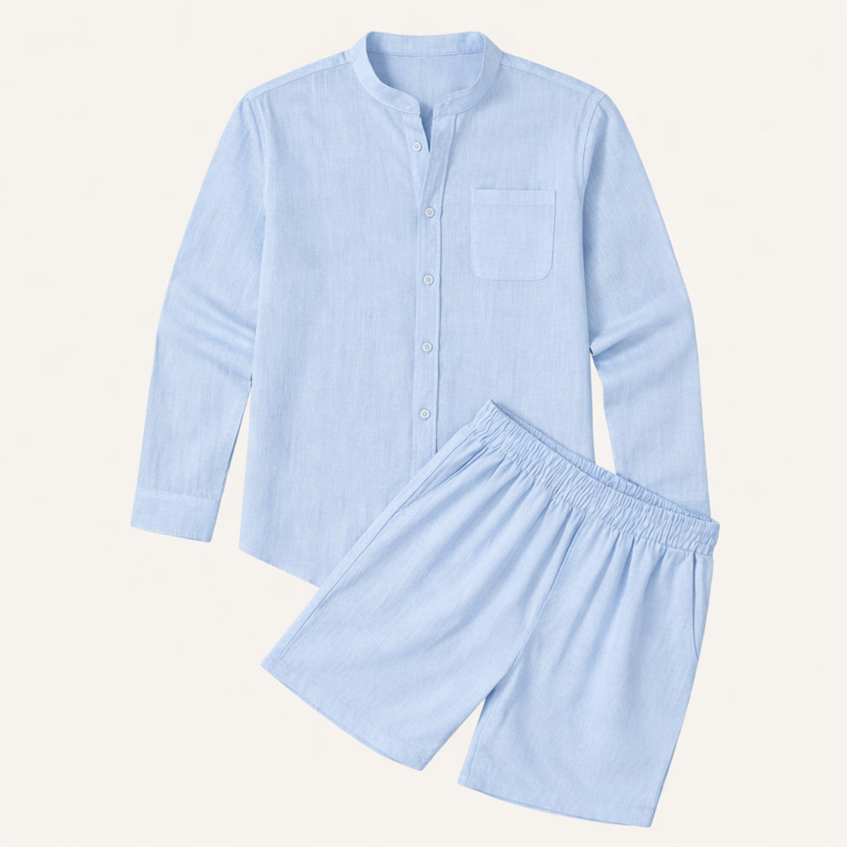 Theron | Men's Classic Linen Two Piece Set