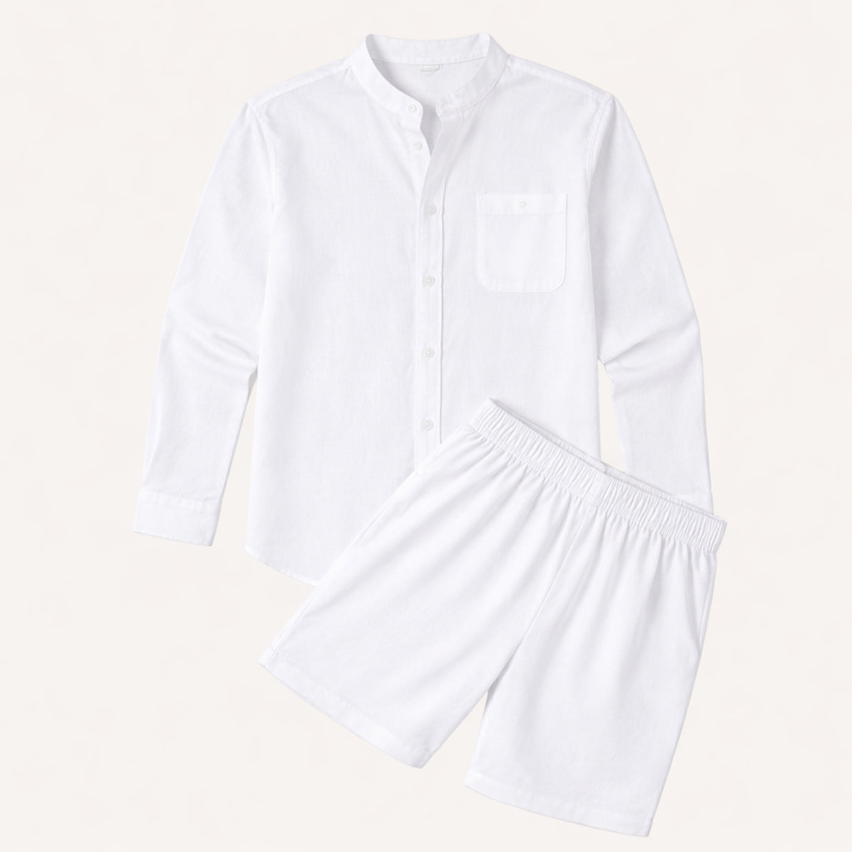 Theron | Men's Classic Linen Two Piece Set