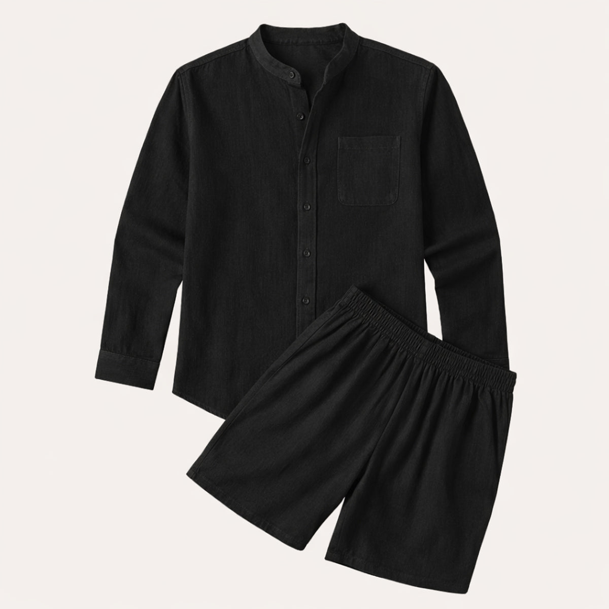 Theron | Men's Classic Linen Two Piece Set