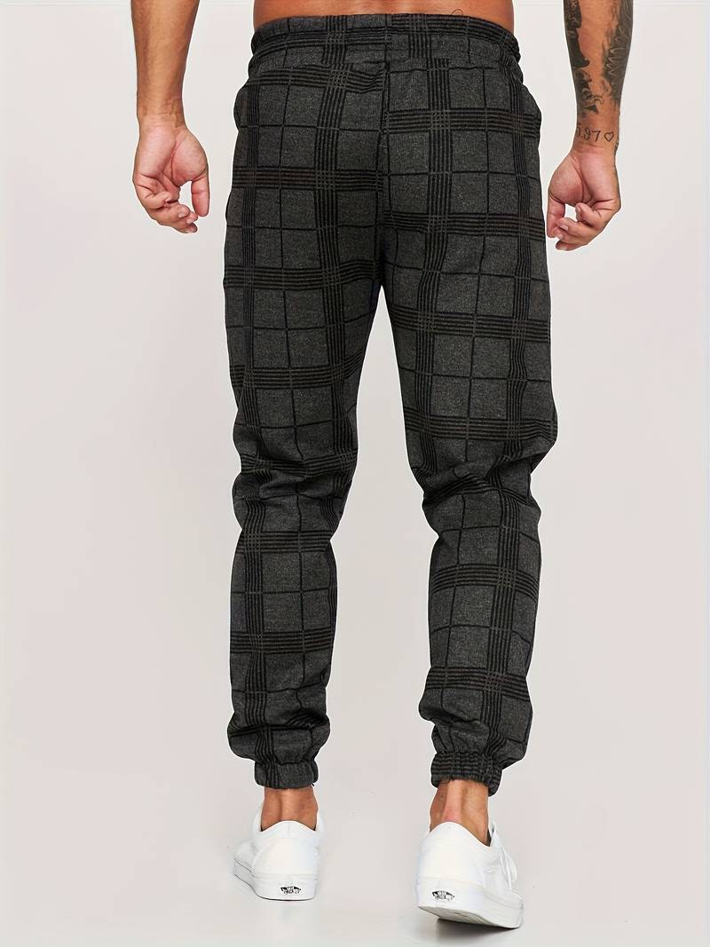 Knox | Men's Classic Plaid Jogger Pants