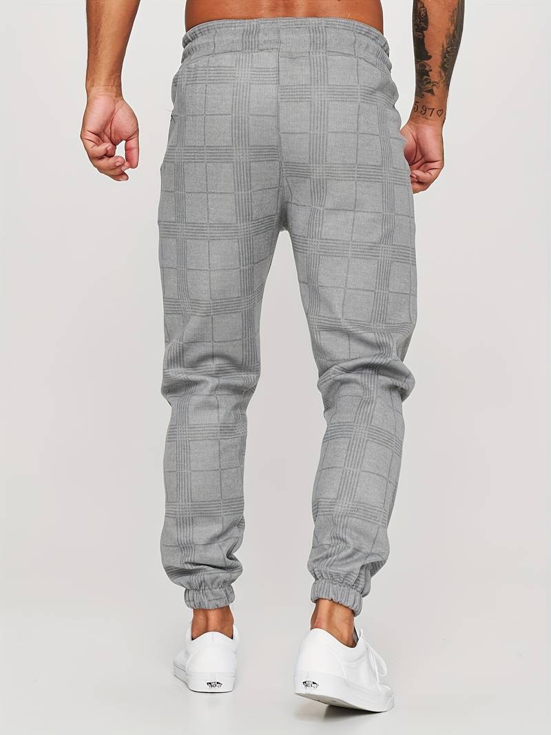 Knox | Men's Classic Plaid Jogger Pants